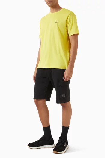 Lens Shorts in Cotton-fleece