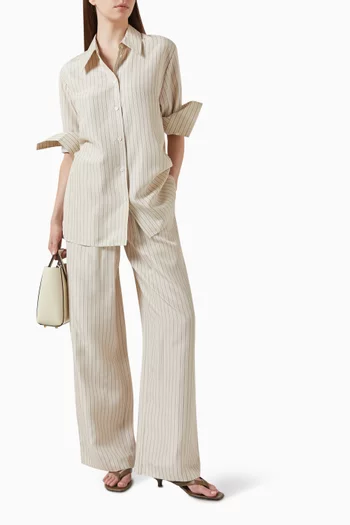 Striped Shirt in Silk