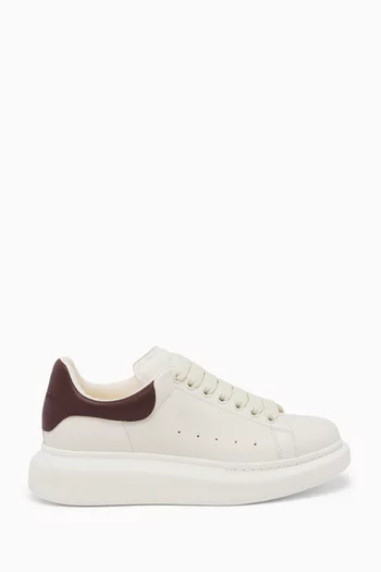 Oversized Sneakers in Leather