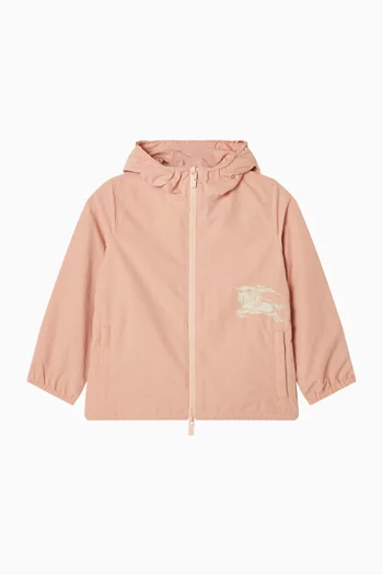 Equestrian Knight Hooded Jacket in Nylon