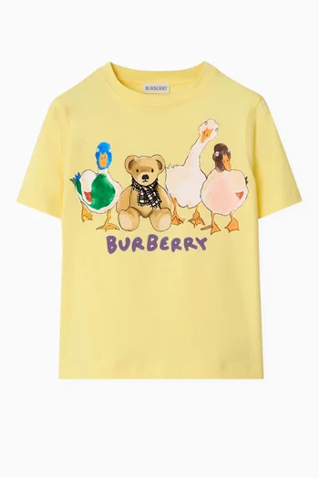 Teddy & Friends T-shirt in Cotton