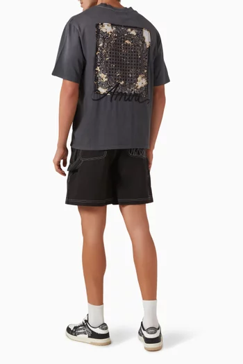 Bleach Bandana Patch T-shirt in Cotton