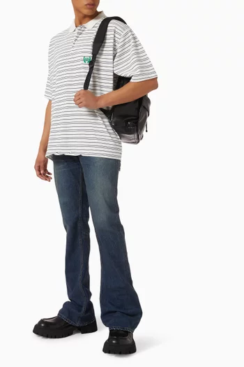 Laurel Classic Polo Shirt in Cotton Piqué