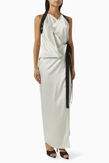 Fiama Gown in Satin