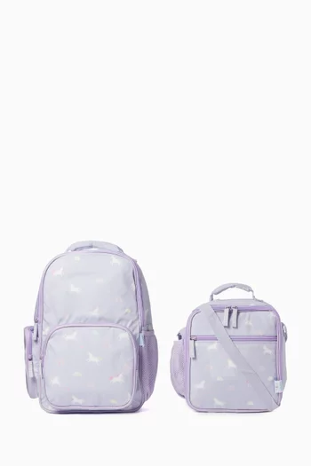 Unicorn Backpack & Lunch Bag Set