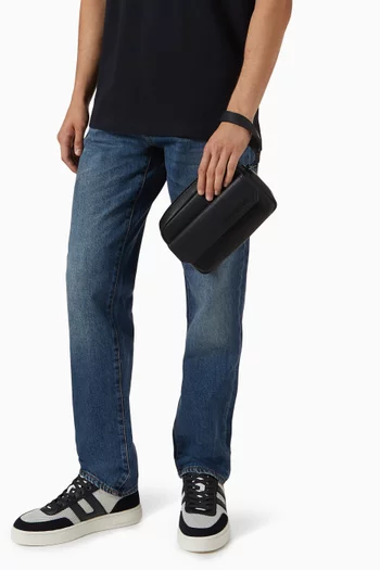 Jacques Pocket Beauty Case in Faux Leather