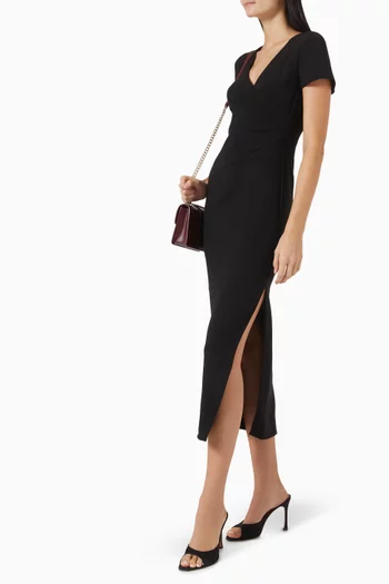 Short-sleeve Maxi Dress
