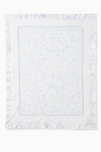 Birdsong Ruffle Baby Blanket