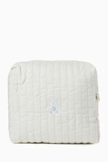 Teddy Quilted Pouch