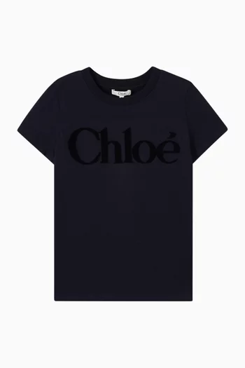 تي شيرت بشعار الماركة قطن