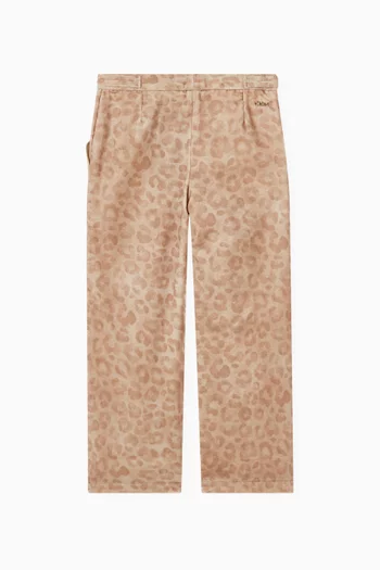 Leopard Print Pants