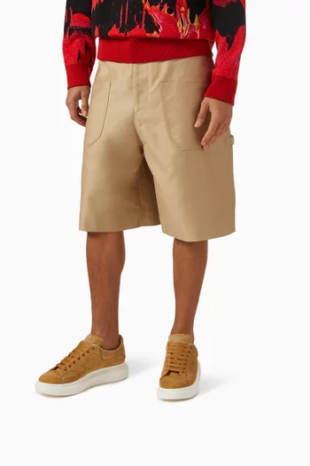 Oversized Sneakers in Suede