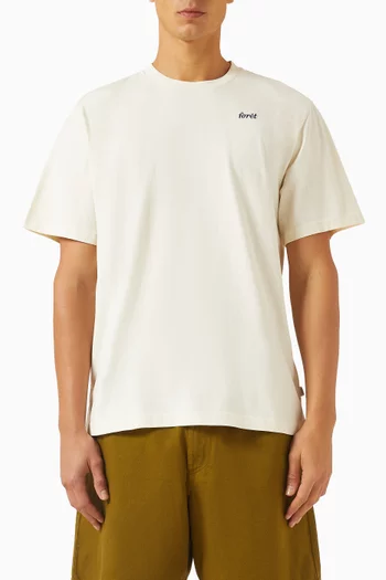 Fin Printed T-shirt in Cotton