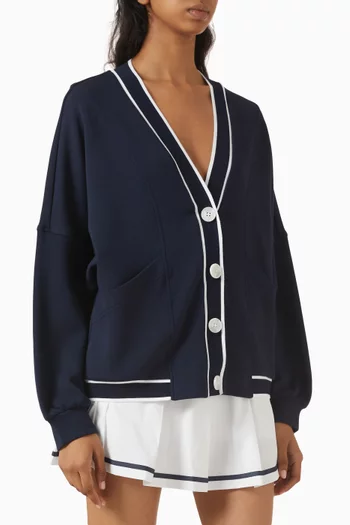 Decker Oversized Off-court Cardigan