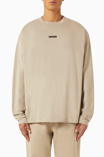 Classic-fit Long-sleeve T-shirt in Jersey