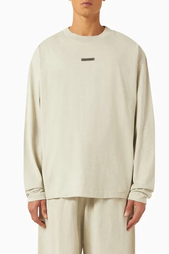 Classic-fit Long-sleeve T-shirt in Jersey