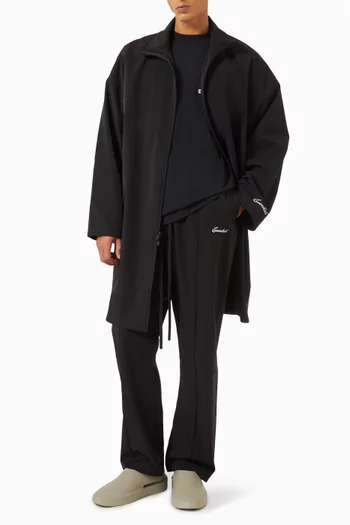 Sporty Relaxed Trackpants in Nylon