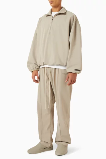 Sporty Relaxed Trackpants in Nylon