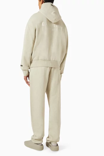 Classic-fit Zip Hoodie in Cotton-fleece