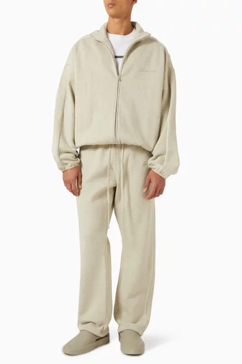 Modern Fit Track Jacket in Fleece
