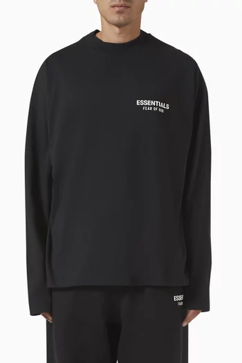 Classic-fit Long-sleeve T-shirt in Jersey