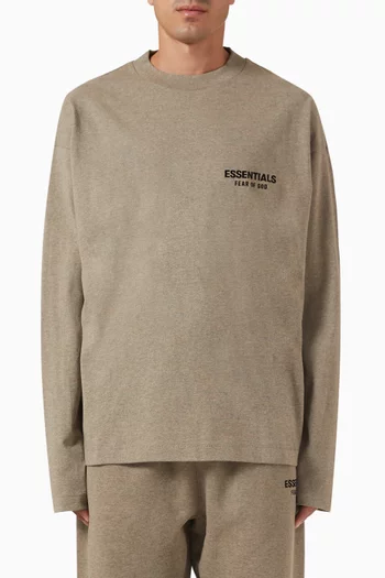 Classic-fit Long-sleeve T-shirt in Jersey