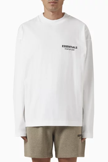 Classic-fit Long-sleeve T-shirt in Jersey
