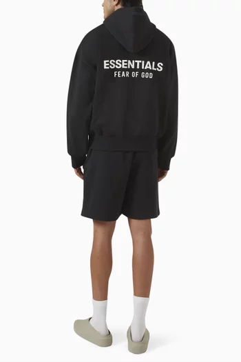 Classic-fit Zip Hoodie in Cotton-fleece