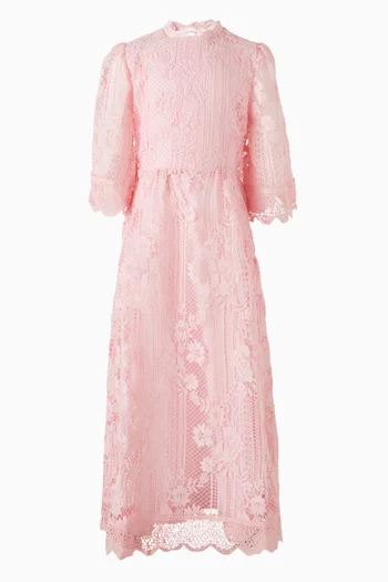 Kiara Embroidered Maxi Dress