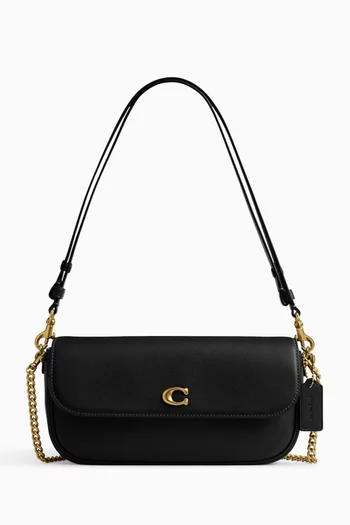 Brook Flap Chain Bag in Leather