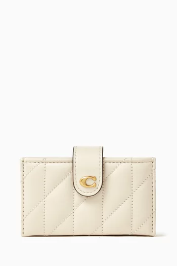 Essential Multi Card Holder in Quilted Nappa Leather