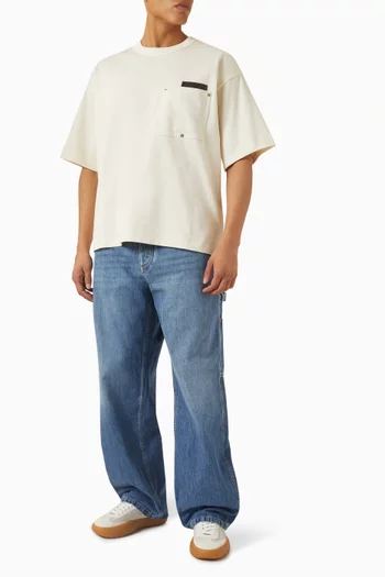 Pocket T-shirt in Cotton Jersey