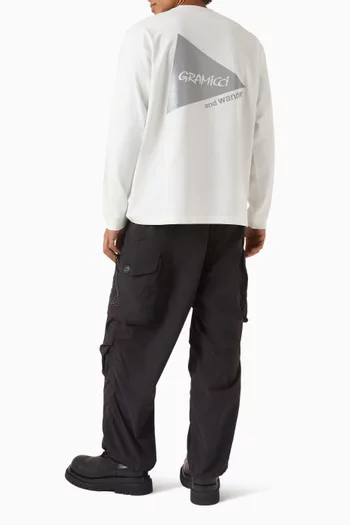 تي شيرت بطبعة مزيج قطن اند واندر × جراميتشي