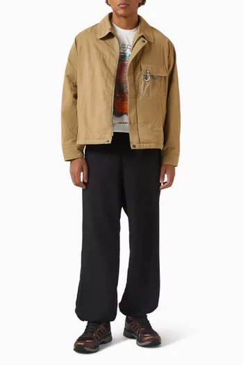 تي شيرت 88 واندرنج بطبعة مزيج قطن