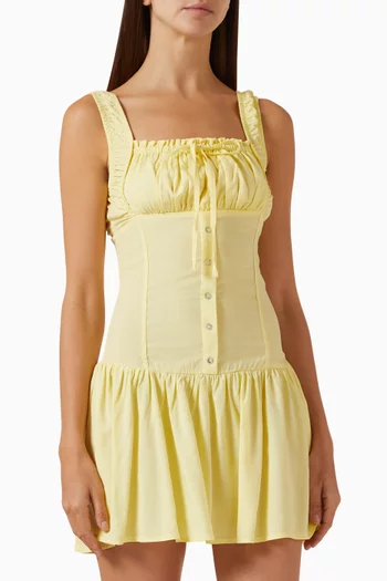Christa Mini Dress in Rayon