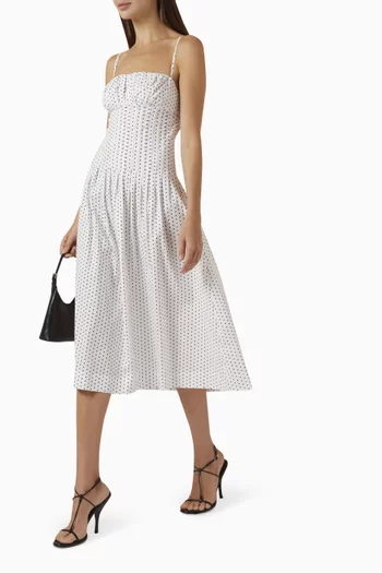 Reign Dress in Cotton-poplin