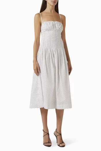 Reign Dress in Cotton-poplin