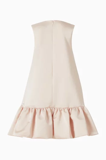 Walk In The Park Dress in Satin