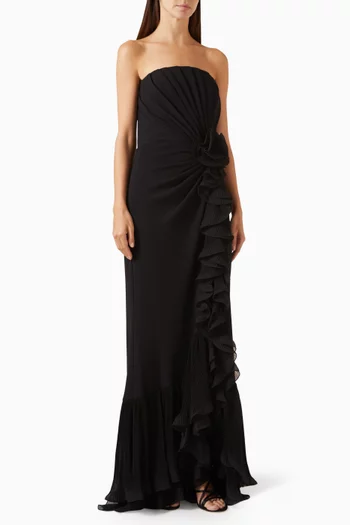 Leith Cascading Ruffle Gown