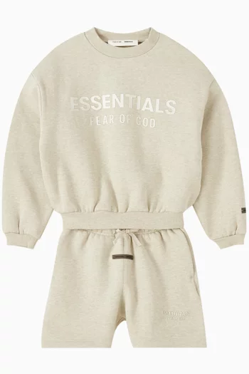 Soccer Shorts in Cotton-fleece