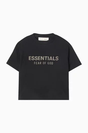 Logo Print T-shirt in Cotton