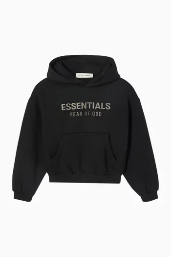 Logo Hoodie in Cotton-fleece