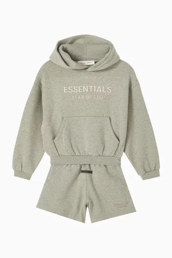 Logo Hoodie in Cotton