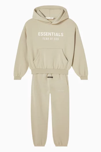 Logo Hoodie in Cotton