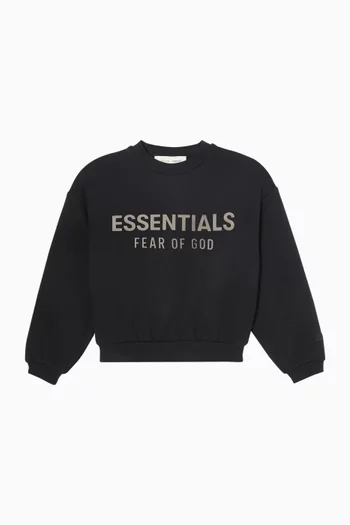Logo Sweatshirt in Cotton