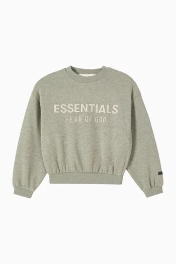 Logo Sweatshirt in Cotton