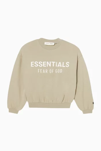 Logo Sweatshirt in Cotton