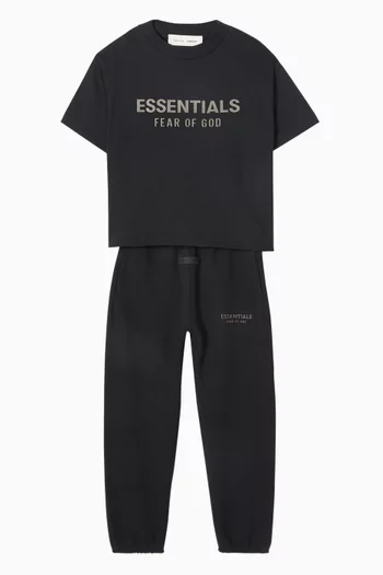Logo Sweatpants in Cotton