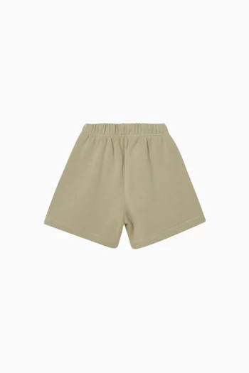 Soccer Shorts in Cotton-fleece