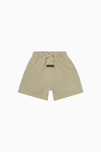 Soccer Shorts in Cotton-fleece
